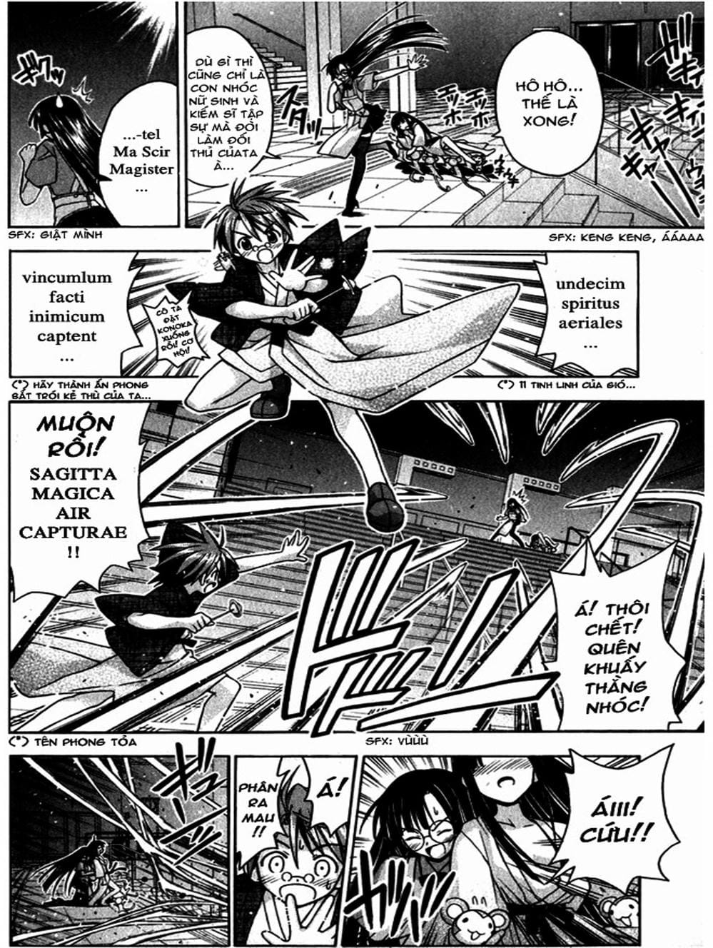 Truyện Tranh Pháp Sư Tí Hon Negima - Mahou Sensei Negima! trang 10