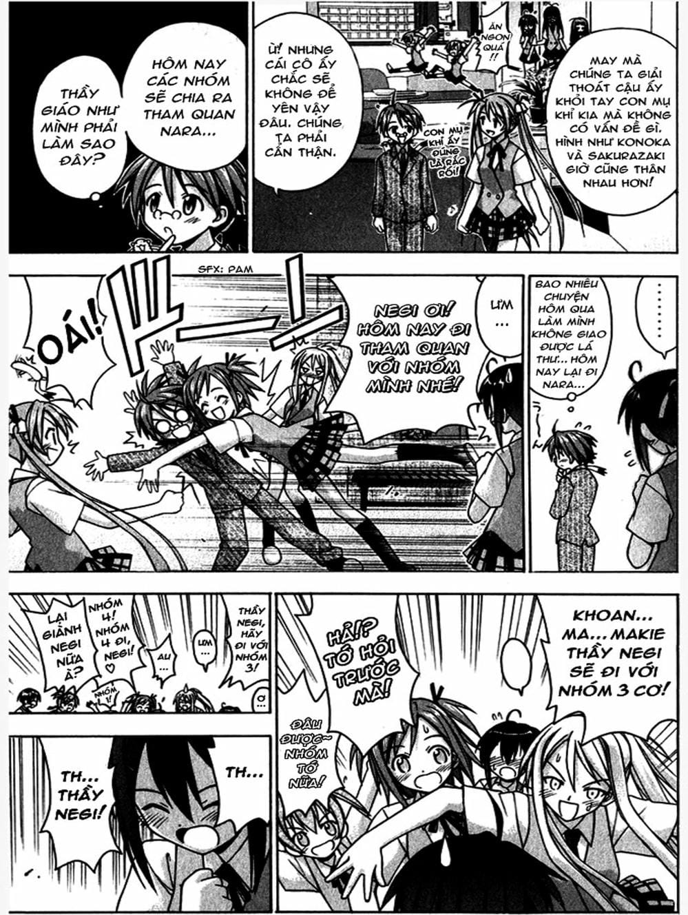 Truyện Tranh Pháp Sư Tí Hon Negima - Mahou Sensei Negima! trang 10