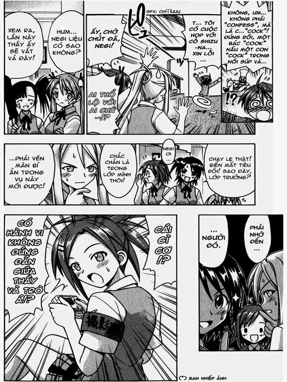 Truyện Tranh Pháp Sư Tí Hon Negima - Mahou Sensei Negima! trang 10