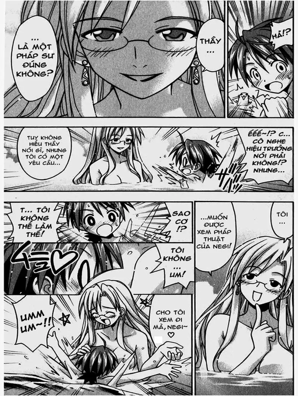 Truyện Tranh Pháp Sư Tí Hon Negima - Mahou Sensei Negima! trang 10
