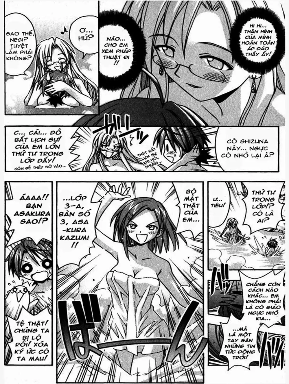 Truyện Tranh Pháp Sư Tí Hon Negima - Mahou Sensei Negima! trang 10