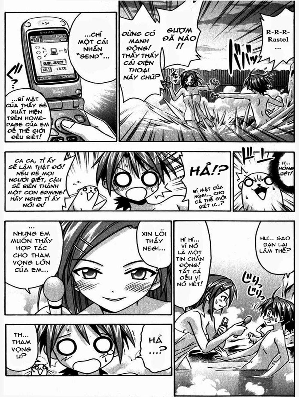 Truyện Tranh Pháp Sư Tí Hon Negima - Mahou Sensei Negima! trang 10