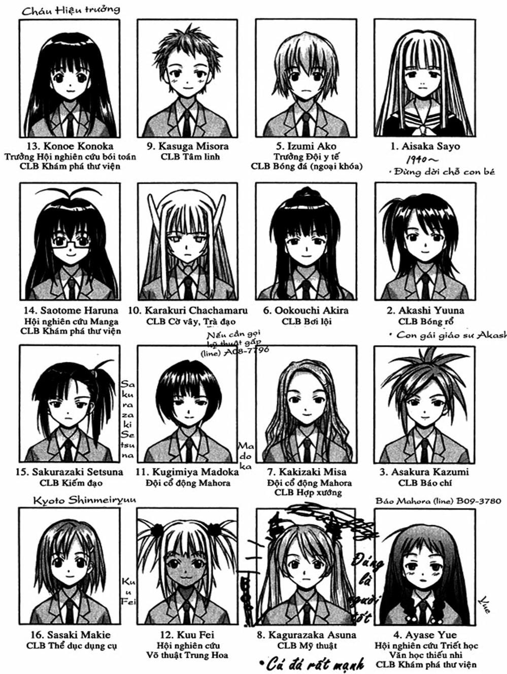 Truyện Tranh Pháp Sư Tí Hon Negima - Mahou Sensei Negima! trang 10