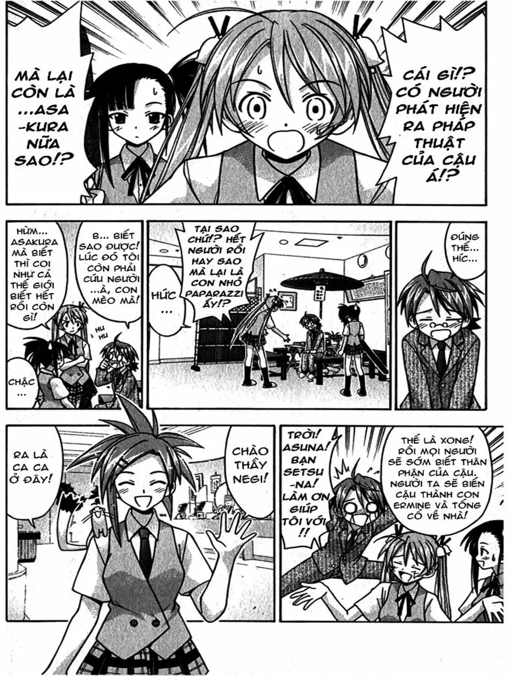 Truyện Tranh Pháp Sư Tí Hon Negima - Mahou Sensei Negima! trang 10