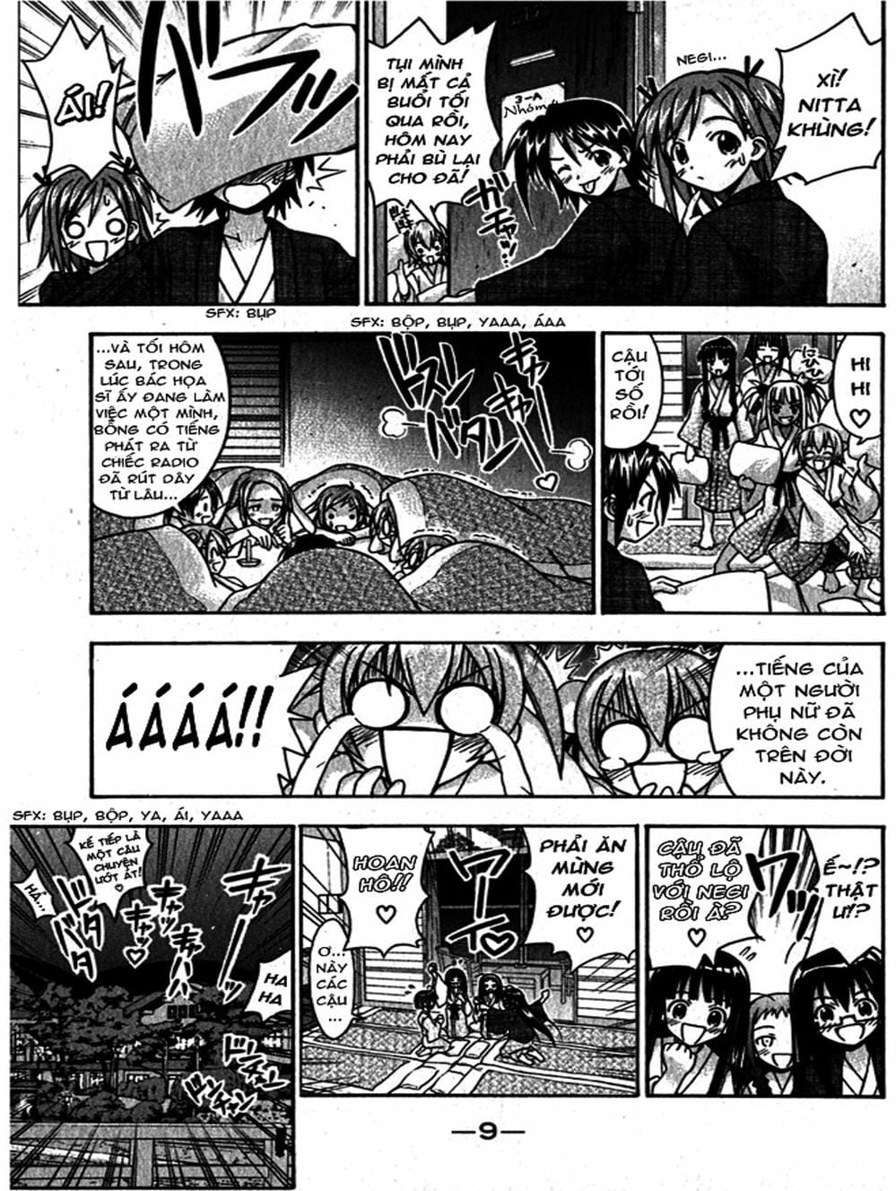 Truyện Tranh Pháp Sư Tí Hon Negima - Mahou Sensei Negima! trang 10