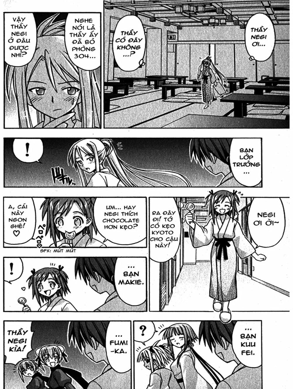Truyện Tranh Pháp Sư Tí Hon Negima - Mahou Sensei Negima! trang 10