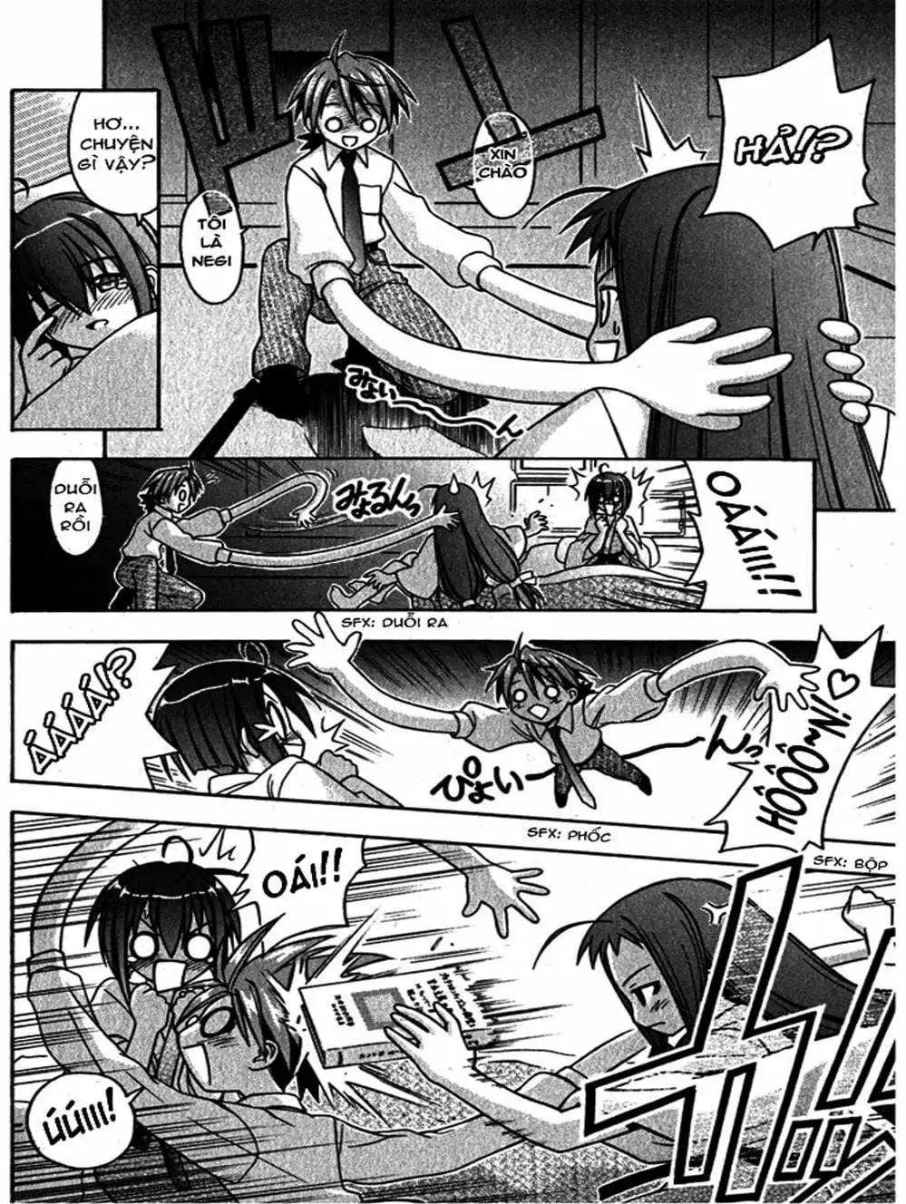 Truyện Tranh Pháp Sư Tí Hon Negima - Mahou Sensei Negima! trang 10