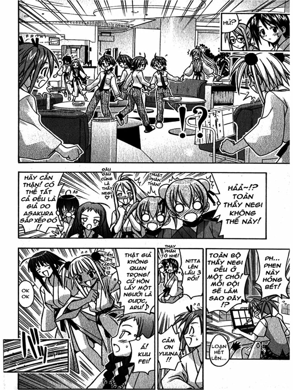 Truyện Tranh Pháp Sư Tí Hon Negima - Mahou Sensei Negima! trang 10