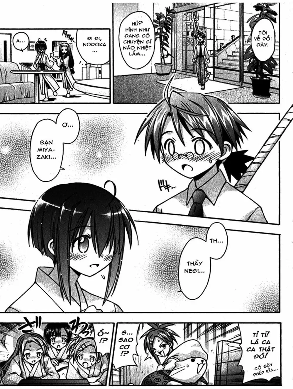 Truyện Tranh Pháp Sư Tí Hon Negima - Mahou Sensei Negima! trang 10