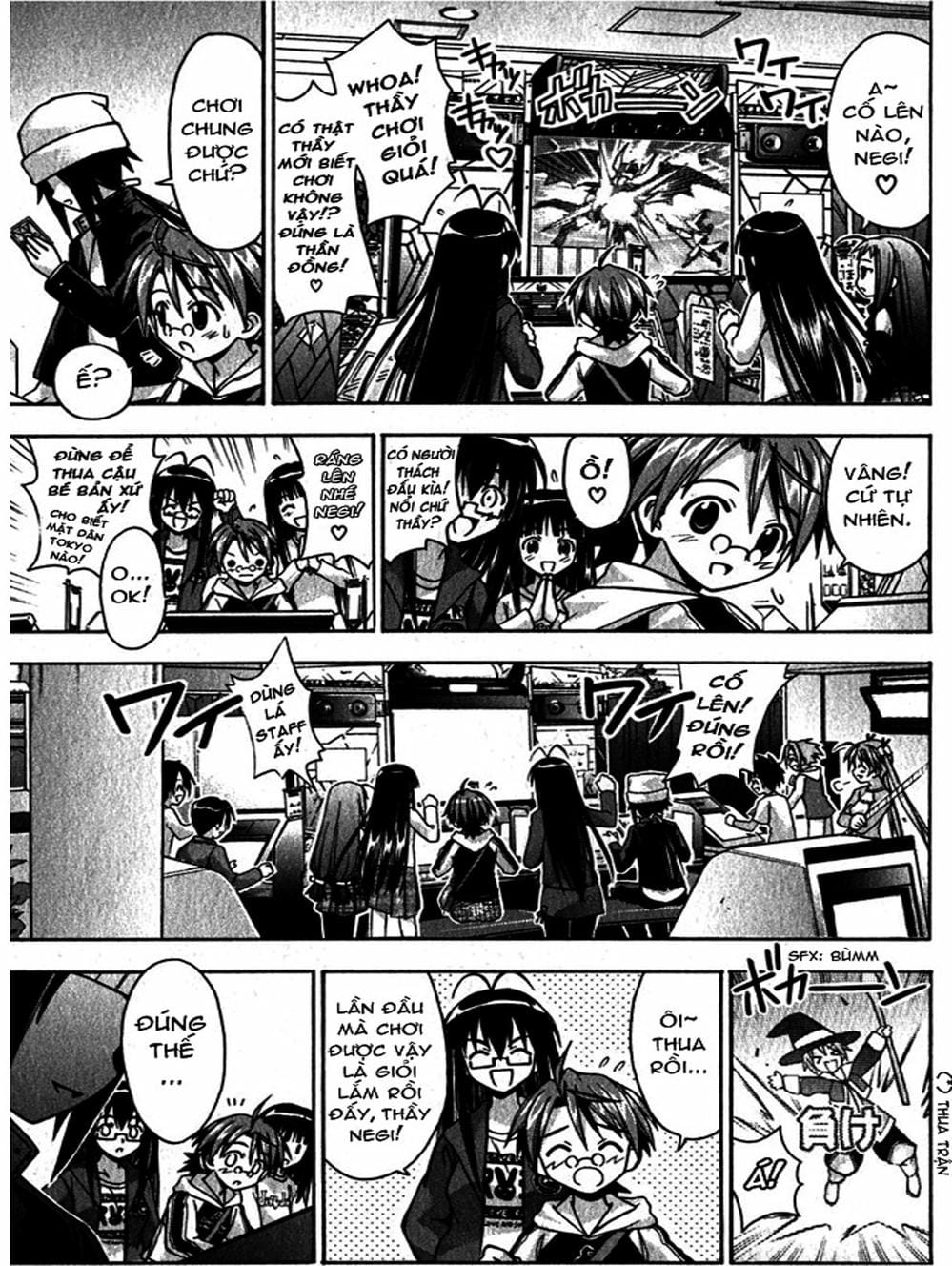 Truyện Tranh Pháp Sư Tí Hon Negima - Mahou Sensei Negima! trang 10