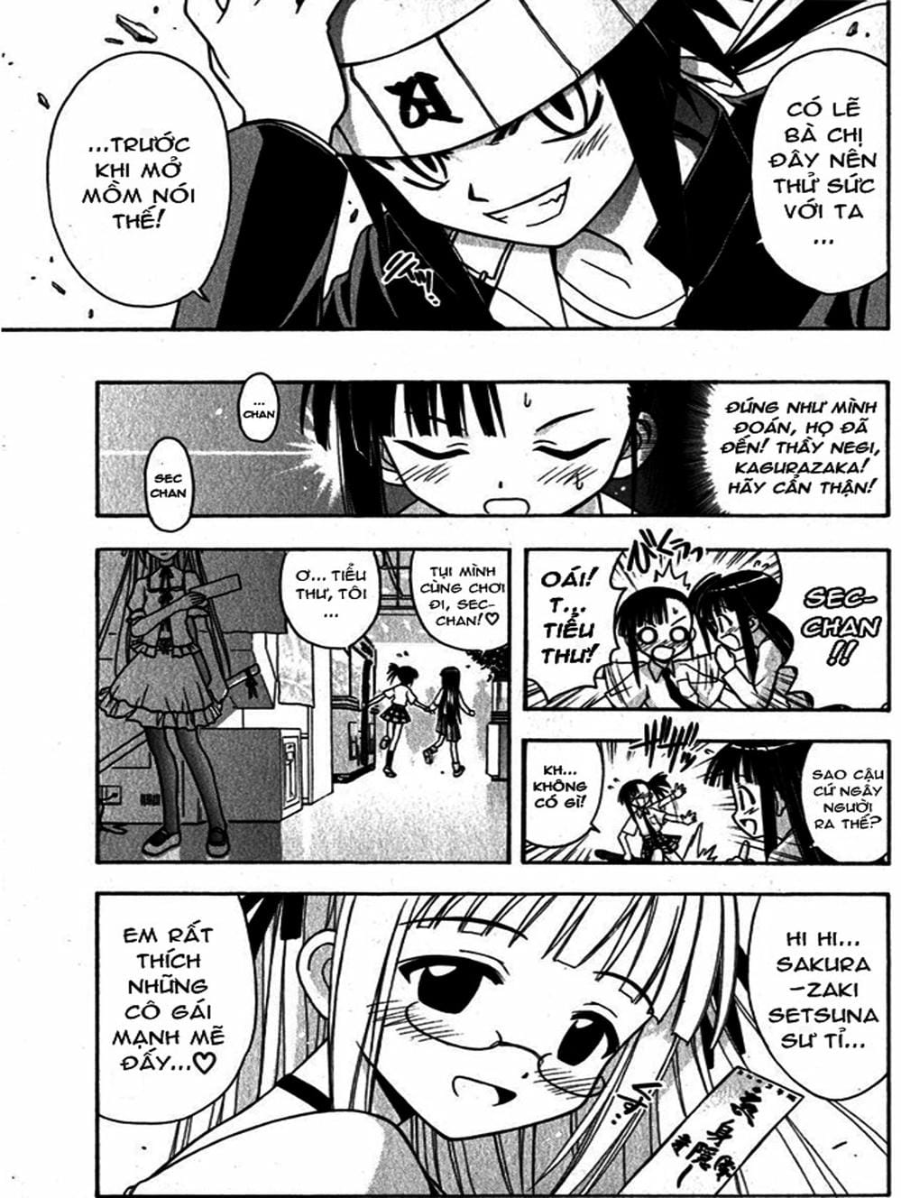 Truyện Tranh Pháp Sư Tí Hon Negima - Mahou Sensei Negima! trang 10