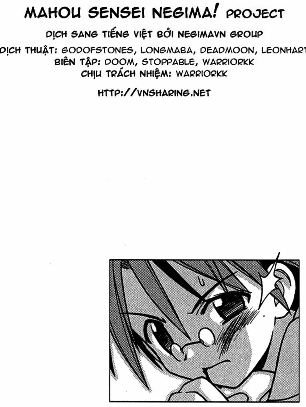 Truyện Tranh Pháp Sư Tí Hon Negima - Mahou Sensei Negima! trang 10