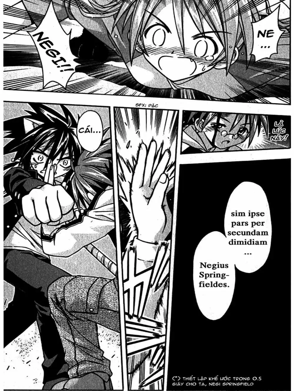 Truyện Tranh Pháp Sư Tí Hon Negima - Mahou Sensei Negima! trang 10