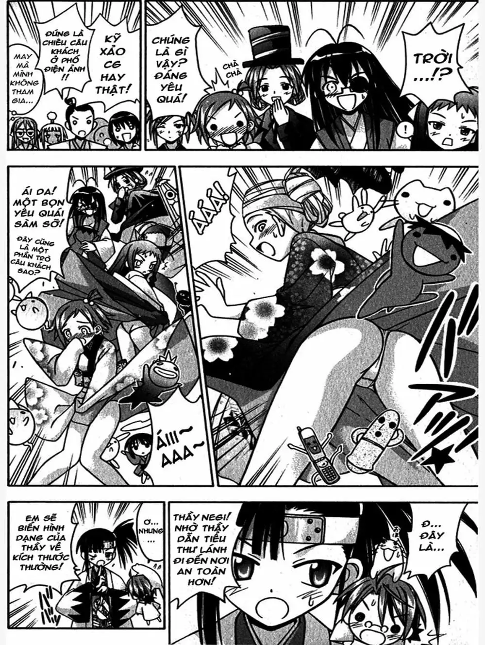 Truyện Tranh Pháp Sư Tí Hon Negima - Mahou Sensei Negima! trang 10