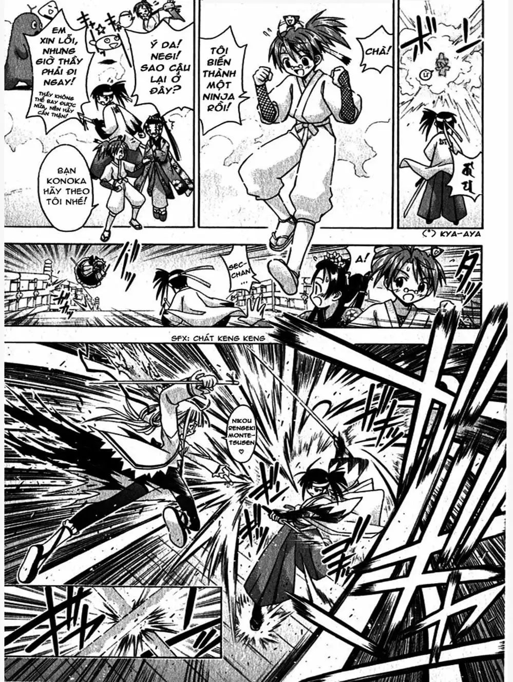 Truyện Tranh Pháp Sư Tí Hon Negima - Mahou Sensei Negima! trang 10