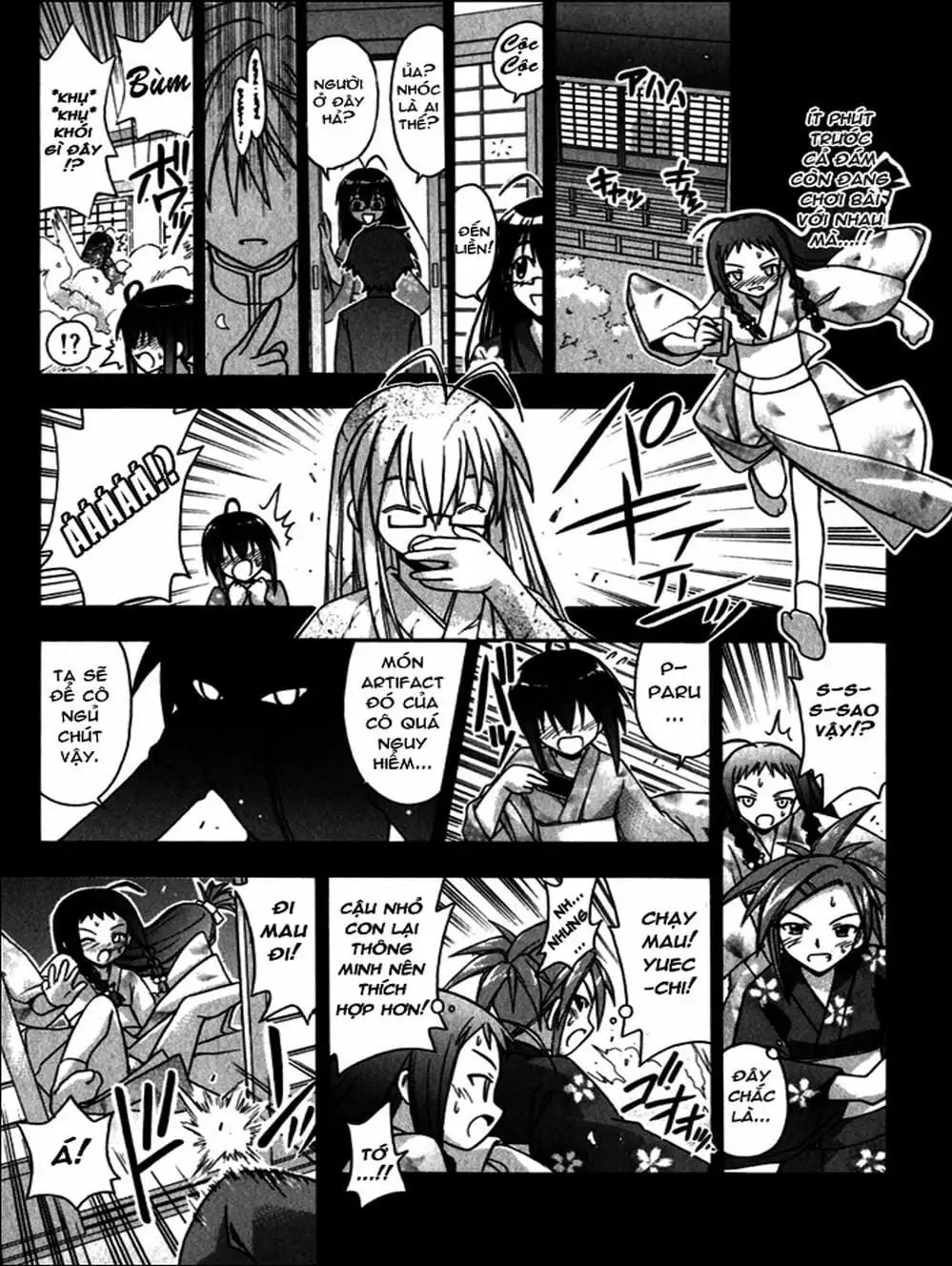 Truyện Tranh Pháp Sư Tí Hon Negima - Mahou Sensei Negima! trang 10
