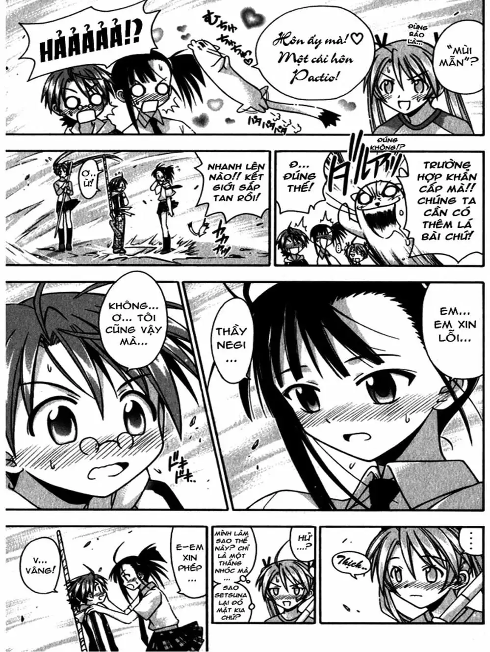 Truyện Tranh Pháp Sư Tí Hon Negima - Mahou Sensei Negima! trang 10