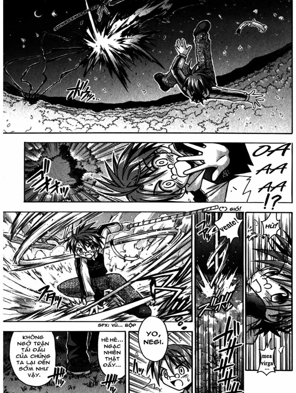 Truyện Tranh Pháp Sư Tí Hon Negima - Mahou Sensei Negima! trang 10