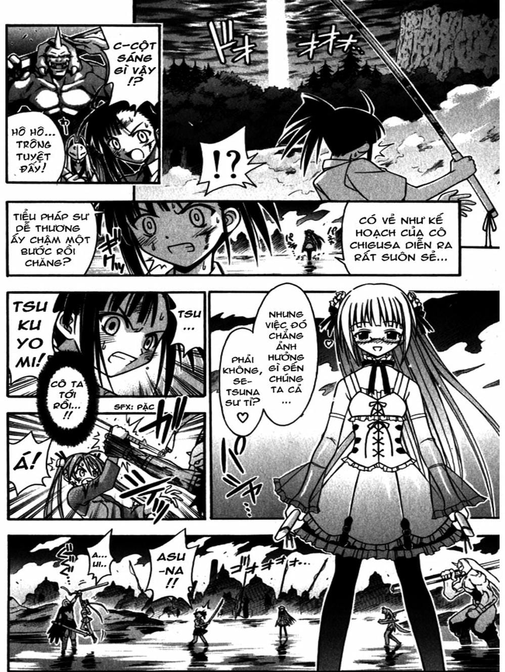 Truyện Tranh Pháp Sư Tí Hon Negima - Mahou Sensei Negima! trang 10