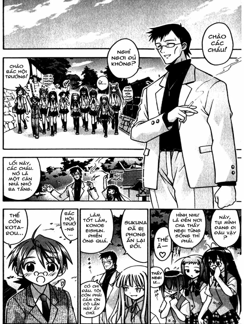 Truyện Tranh Pháp Sư Tí Hon Negima - Mahou Sensei Negima! trang 10