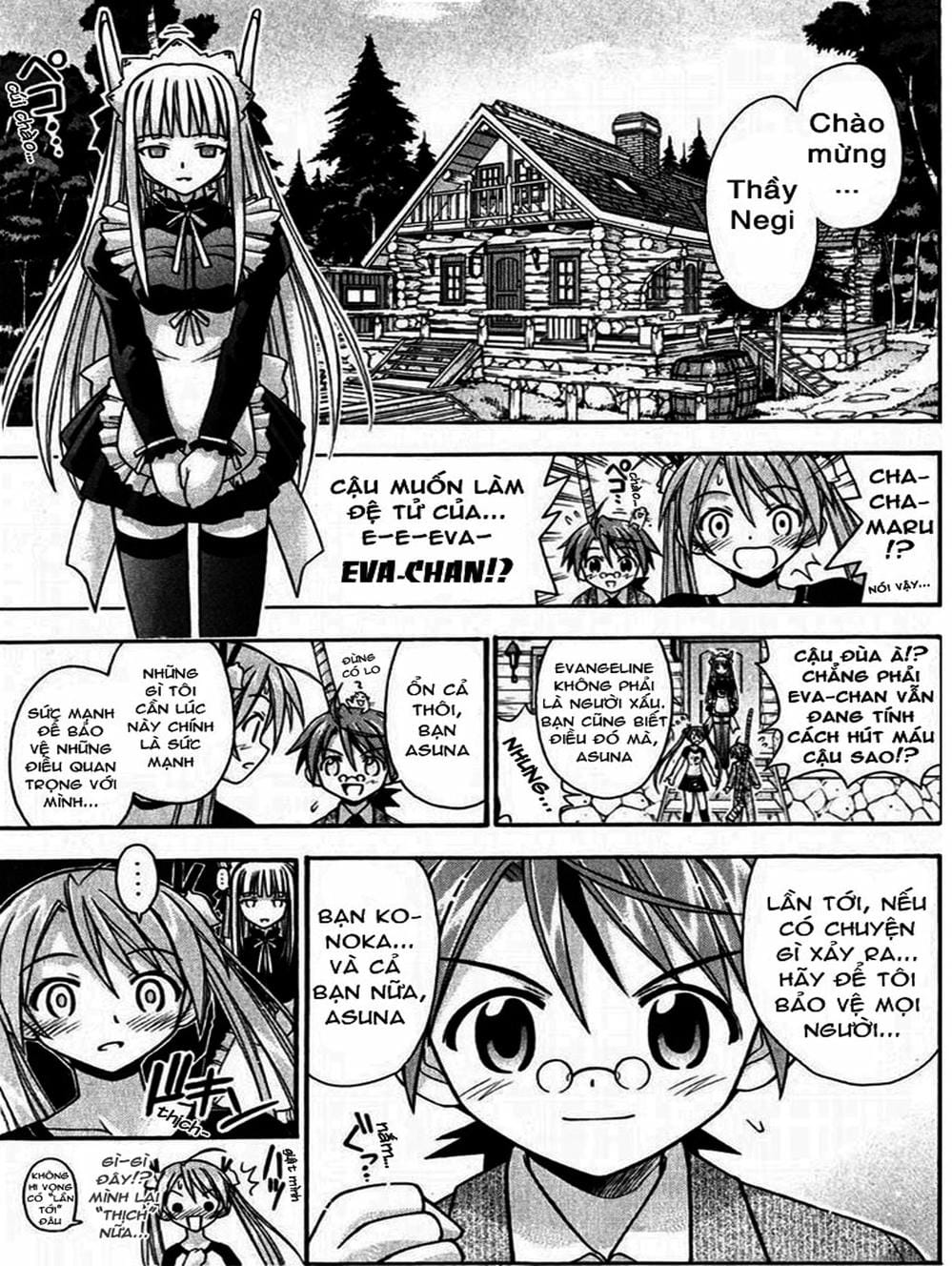 Truyện Tranh Pháp Sư Tí Hon Negima - Mahou Sensei Negima! trang 10