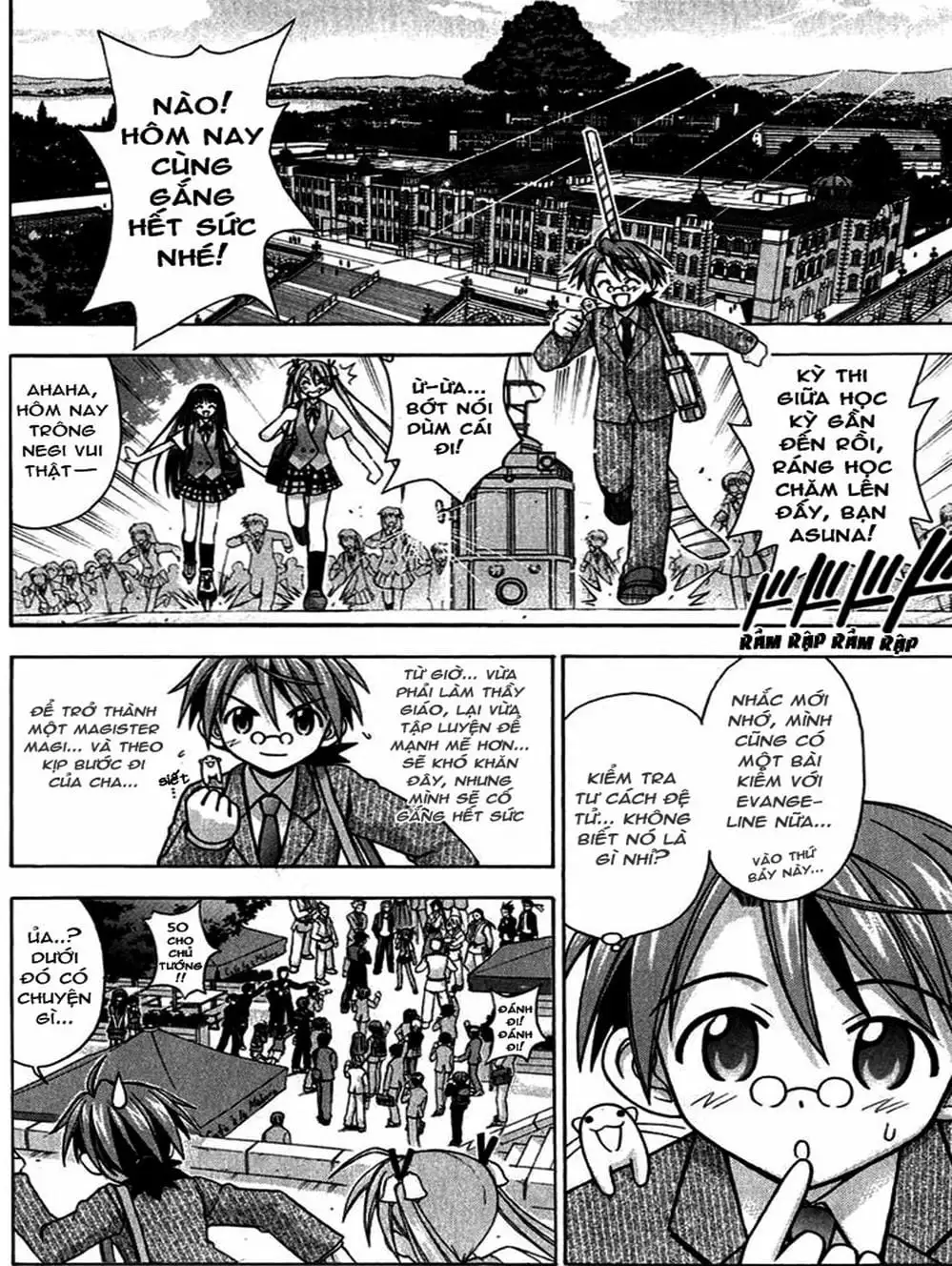 Truyện Tranh Pháp Sư Tí Hon Negima - Mahou Sensei Negima! trang 10