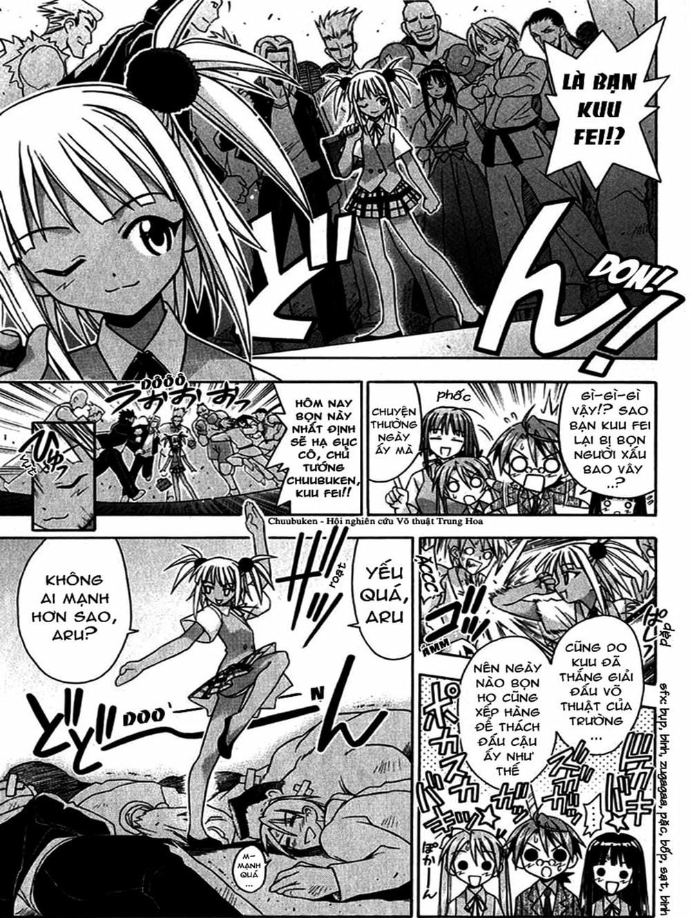 Truyện Tranh Pháp Sư Tí Hon Negima - Mahou Sensei Negima! trang 10