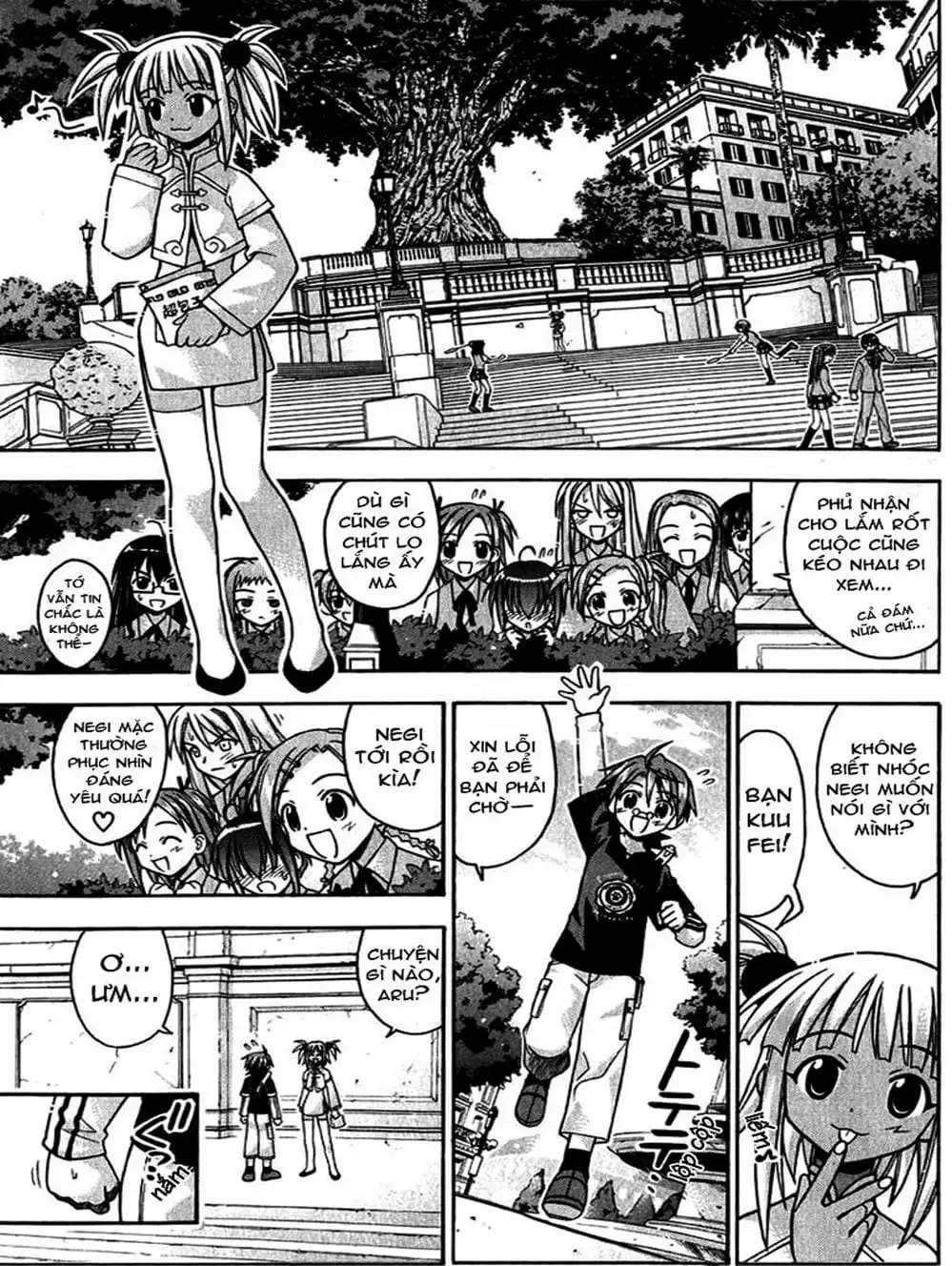 Truyện Tranh Pháp Sư Tí Hon Negima - Mahou Sensei Negima! trang 10