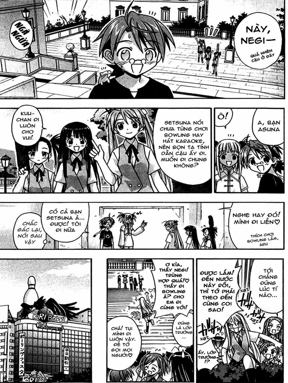 Truyện Tranh Pháp Sư Tí Hon Negima - Mahou Sensei Negima! trang 10
