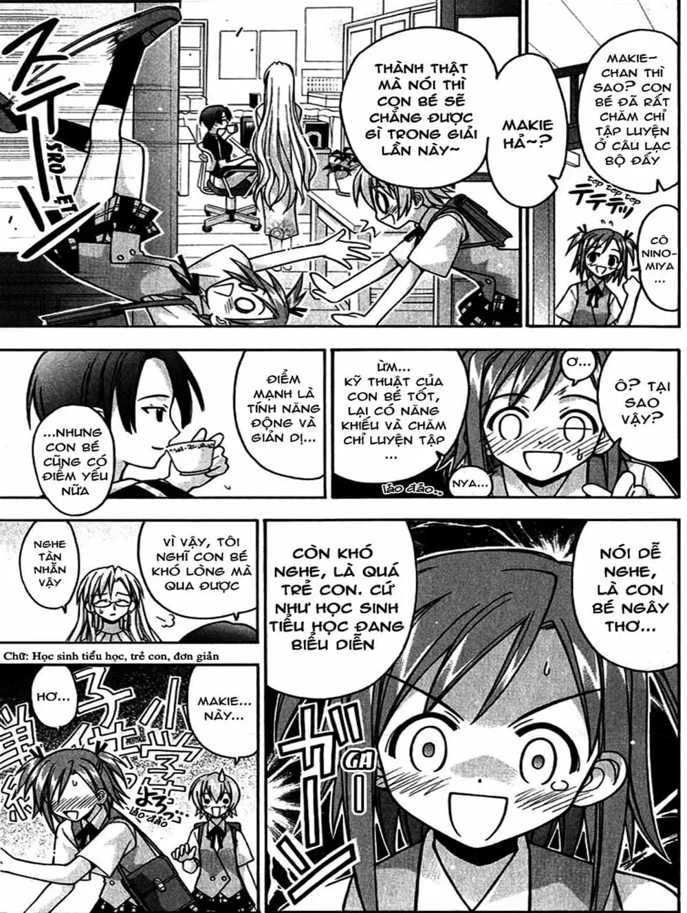 Truyện Tranh Pháp Sư Tí Hon Negima - Mahou Sensei Negima! trang 10