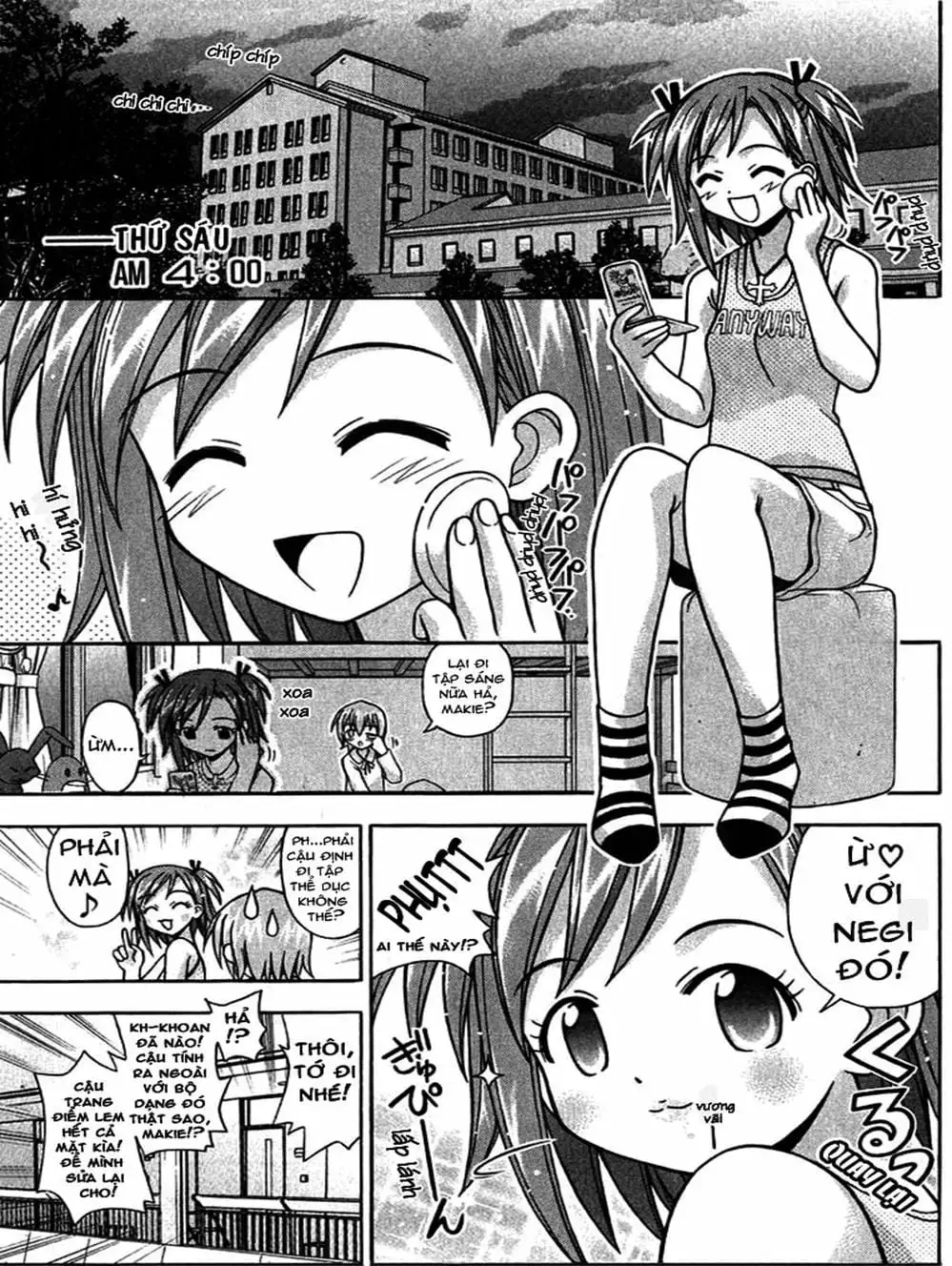 Truyện Tranh Pháp Sư Tí Hon Negima - Mahou Sensei Negima! trang 10