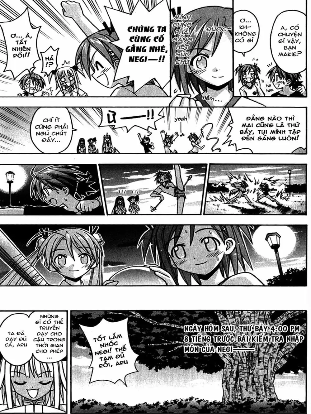 Truyện Tranh Pháp Sư Tí Hon Negima - Mahou Sensei Negima! trang 10