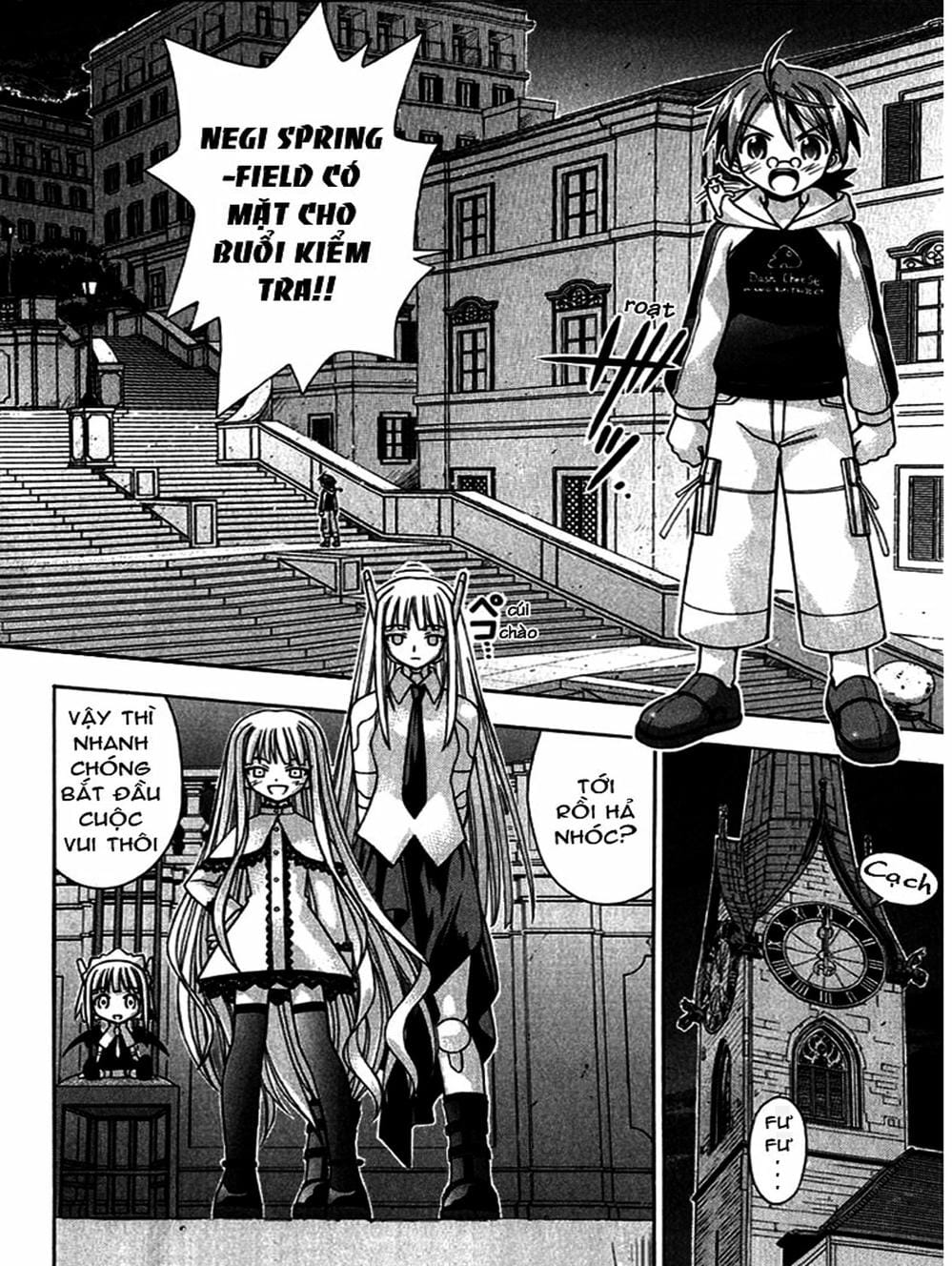 Truyện Tranh Pháp Sư Tí Hon Negima - Mahou Sensei Negima! trang 10