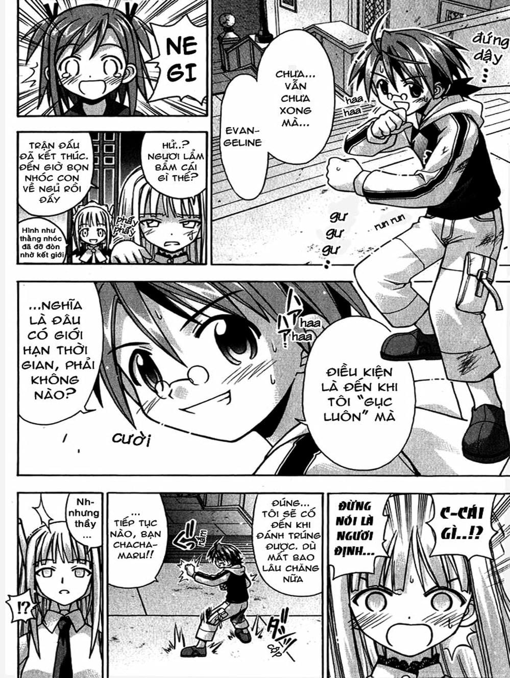 Truyện Tranh Pháp Sư Tí Hon Negima - Mahou Sensei Negima! trang 10