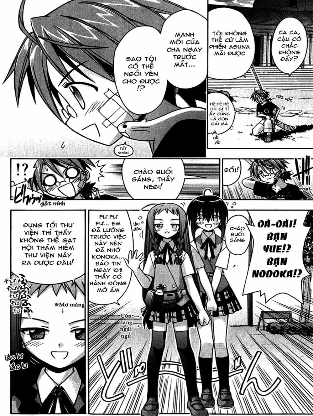 Truyện Tranh Pháp Sư Tí Hon Negima - Mahou Sensei Negima! trang 10
