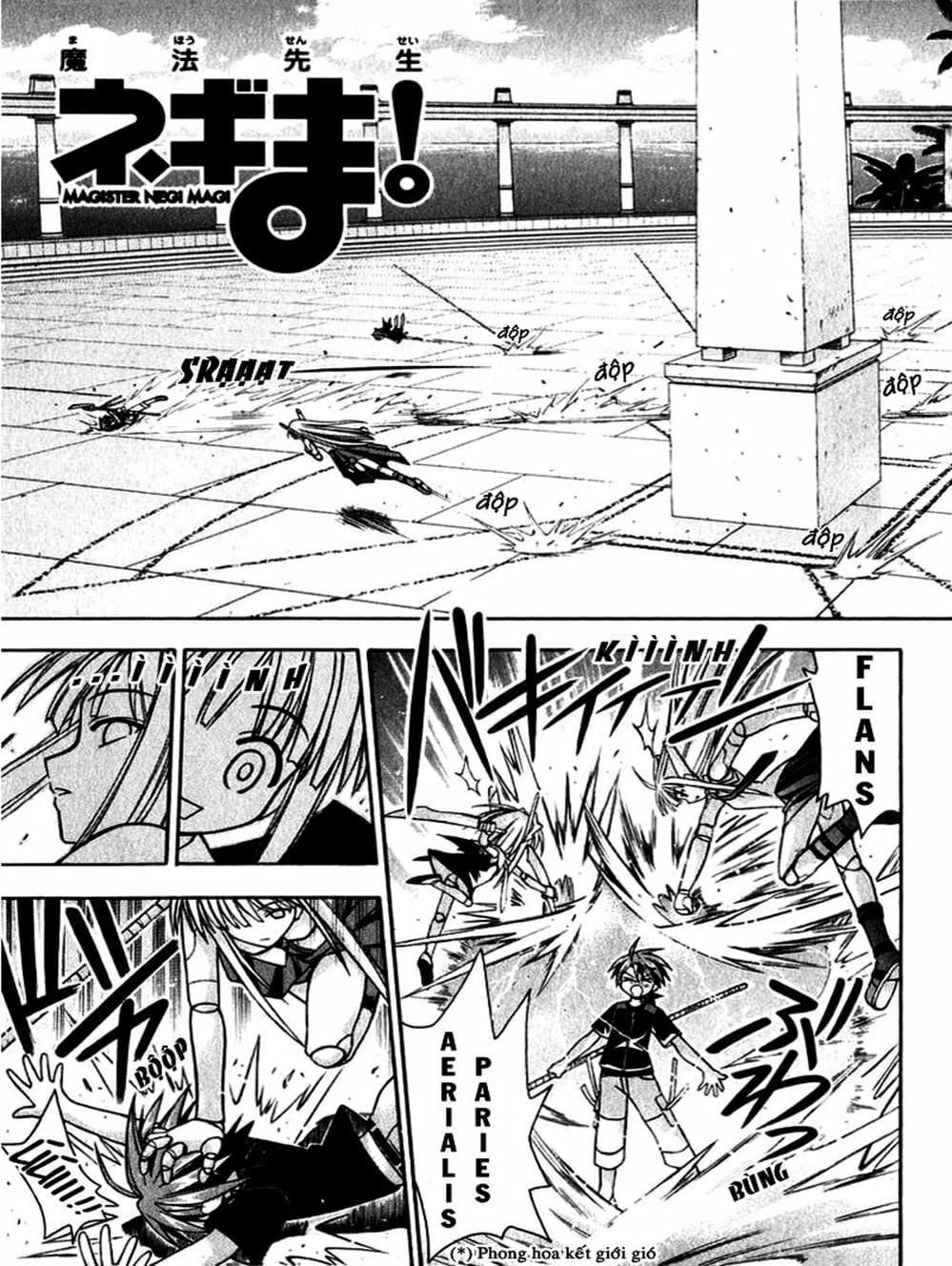 Truyện Tranh Pháp Sư Tí Hon Negima - Mahou Sensei Negima! trang 10