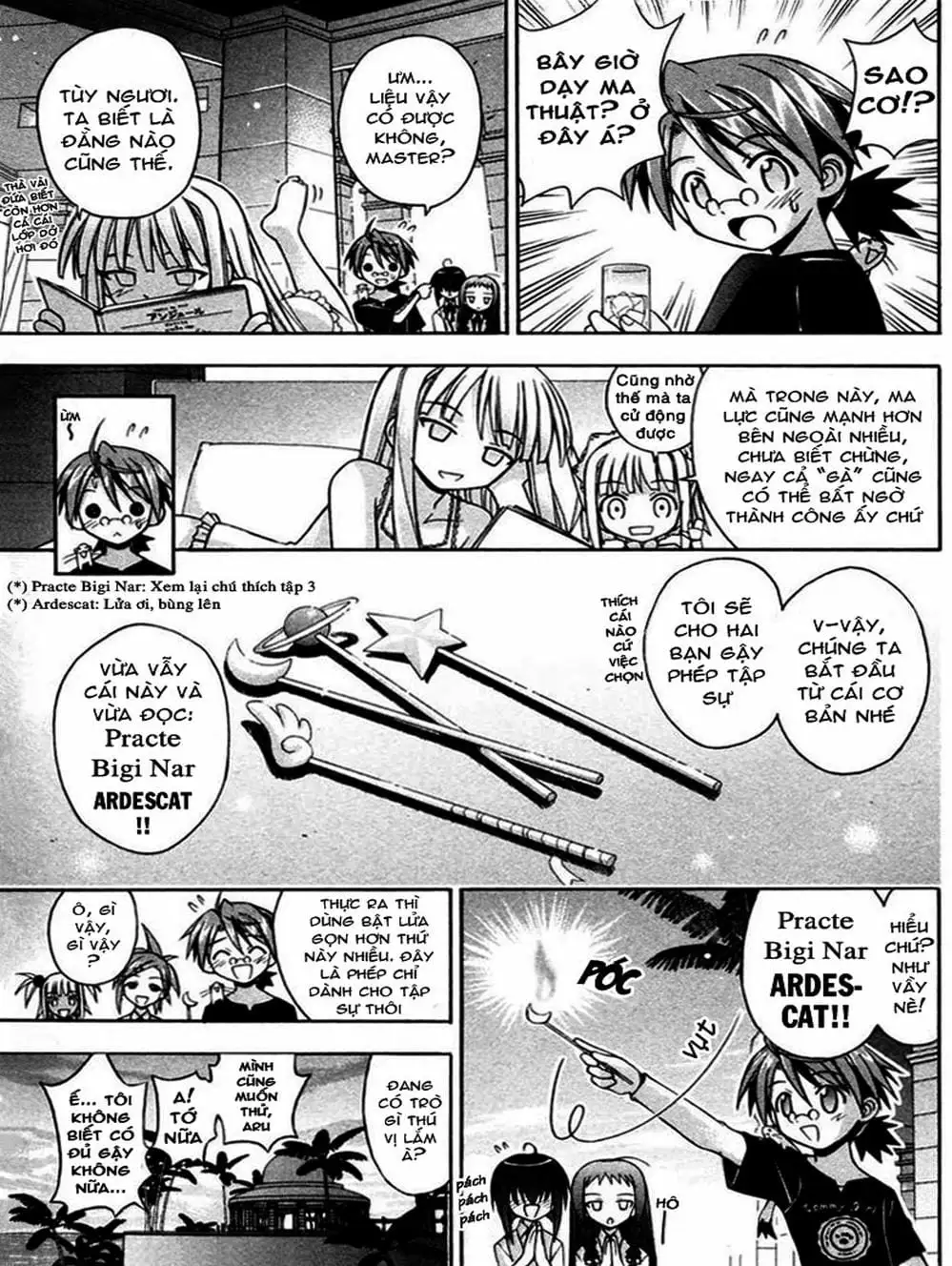 Truyện Tranh Pháp Sư Tí Hon Negima - Mahou Sensei Negima! trang 10