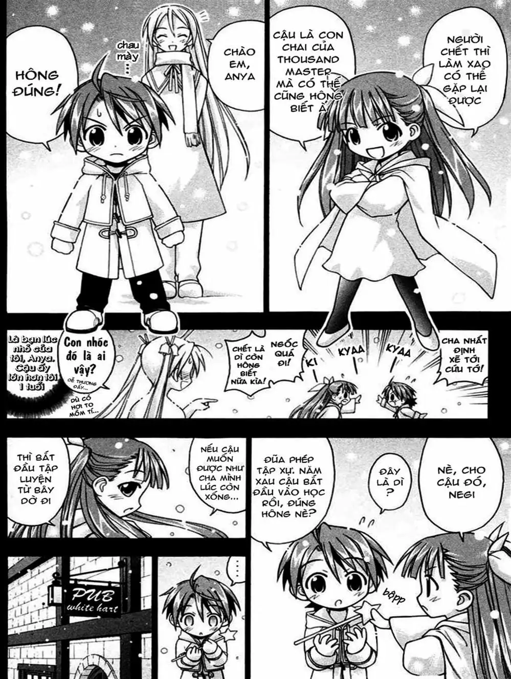 Truyện Tranh Pháp Sư Tí Hon Negima - Mahou Sensei Negima! trang 10