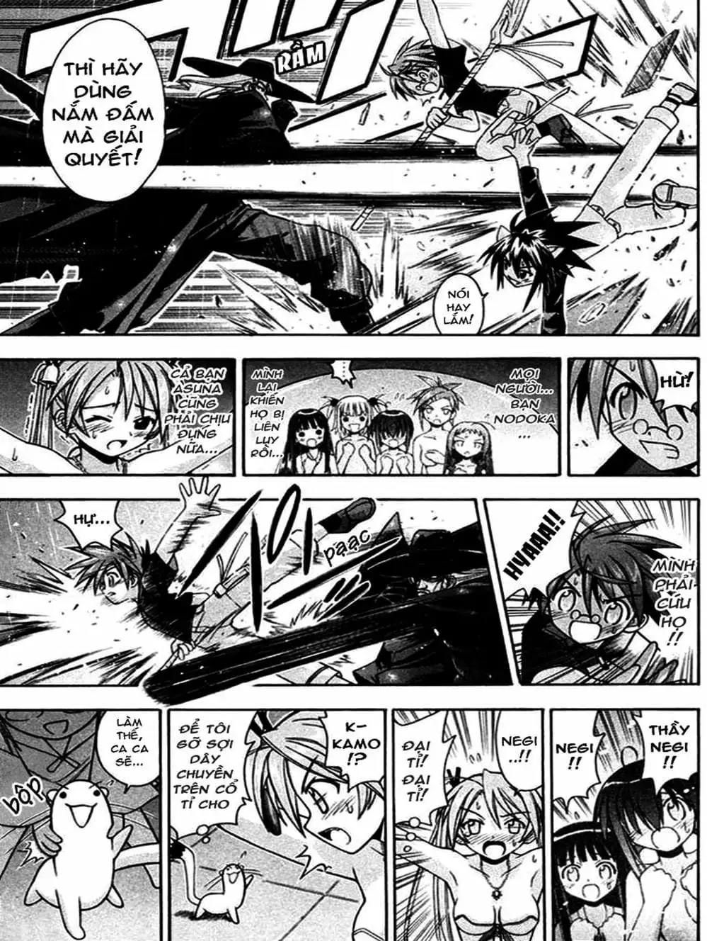 Truyện Tranh Pháp Sư Tí Hon Negima - Mahou Sensei Negima! trang 10