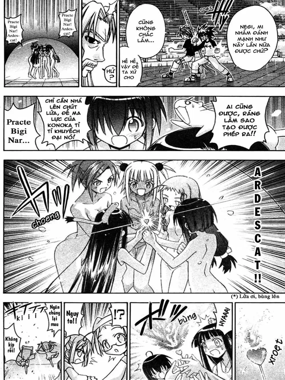 Truyện Tranh Pháp Sư Tí Hon Negima - Mahou Sensei Negima! trang 10