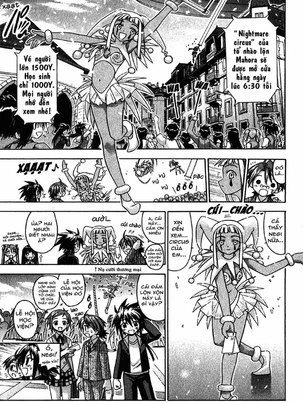 Truyện Tranh Pháp Sư Tí Hon Negima - Mahou Sensei Negima! trang 10