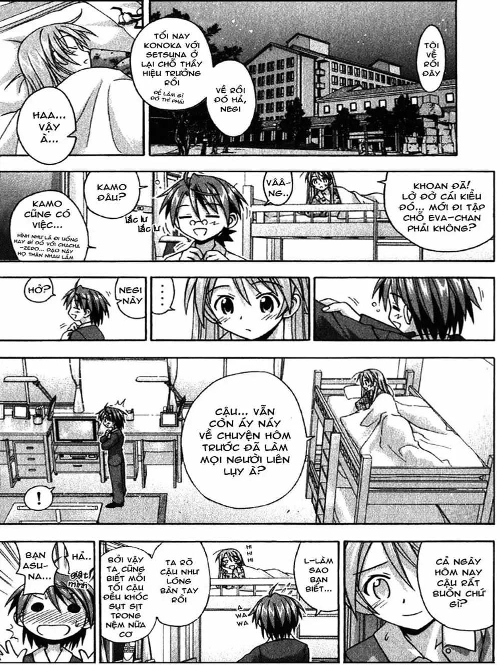 Truyện Tranh Pháp Sư Tí Hon Negima - Mahou Sensei Negima! trang 10
