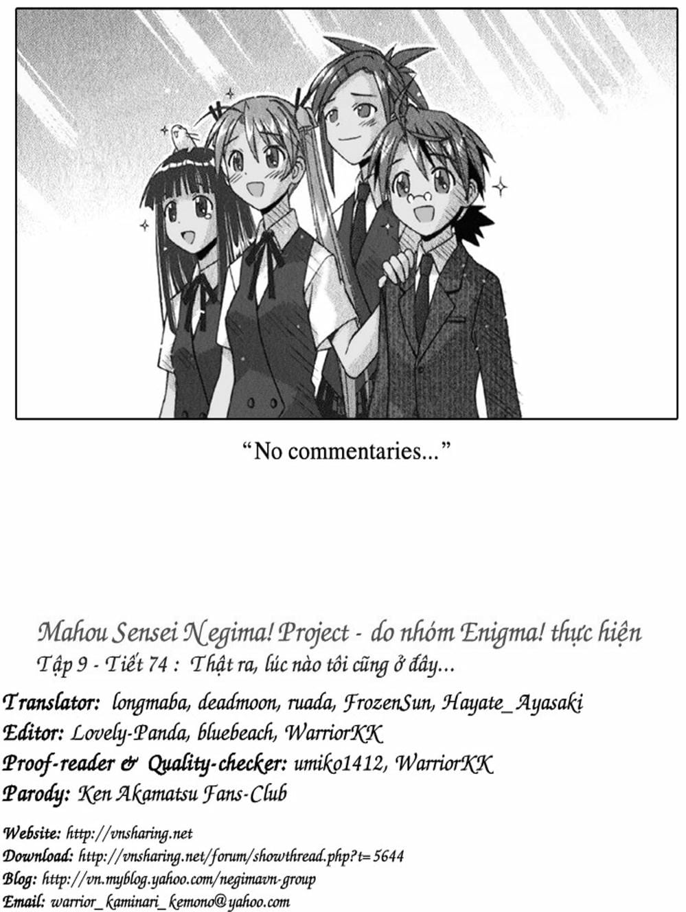 Truyện Tranh Pháp Sư Tí Hon Negima - Mahou Sensei Negima! trang 10