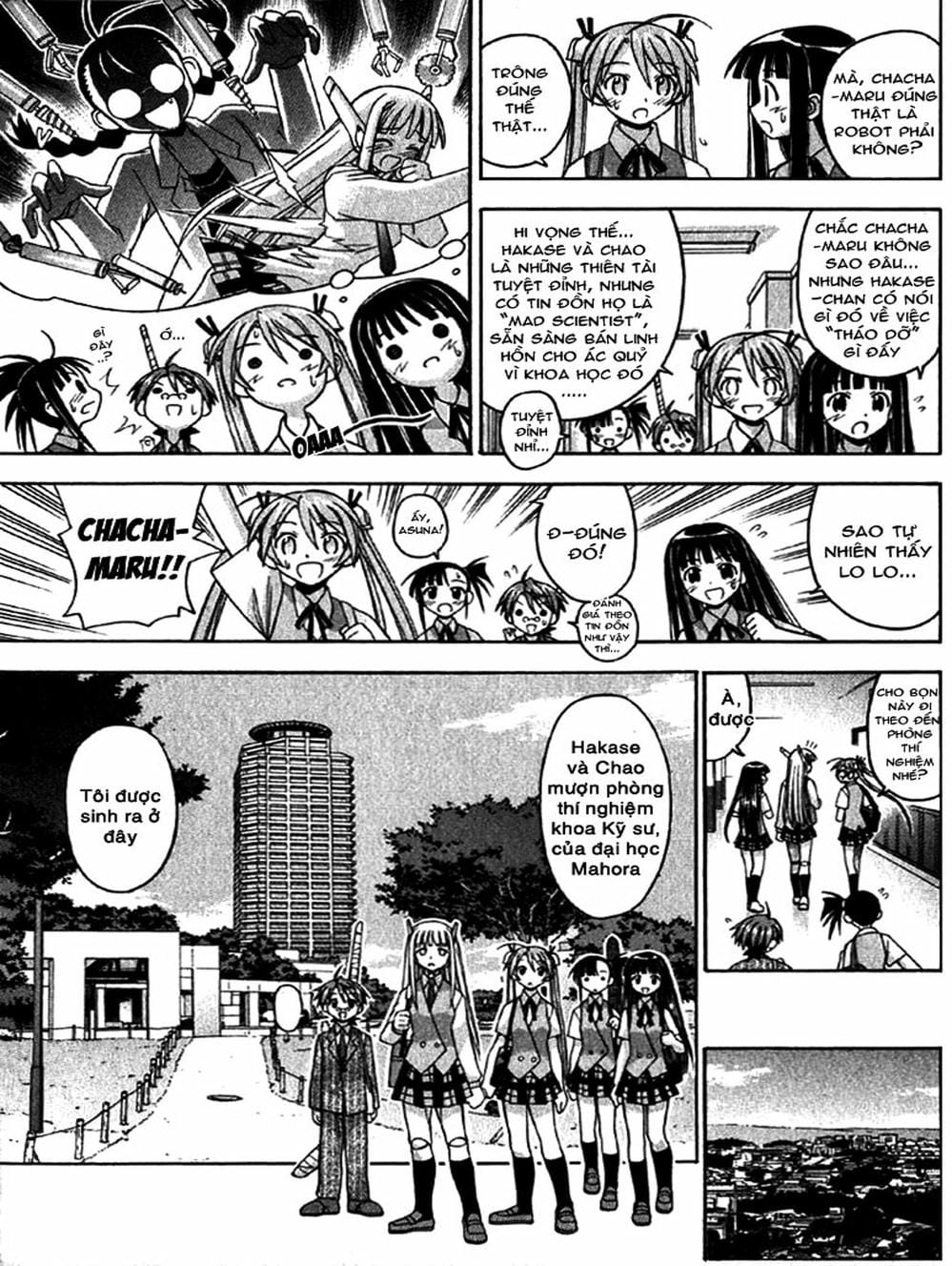 Truyện Tranh Pháp Sư Tí Hon Negima - Mahou Sensei Negima! trang 10