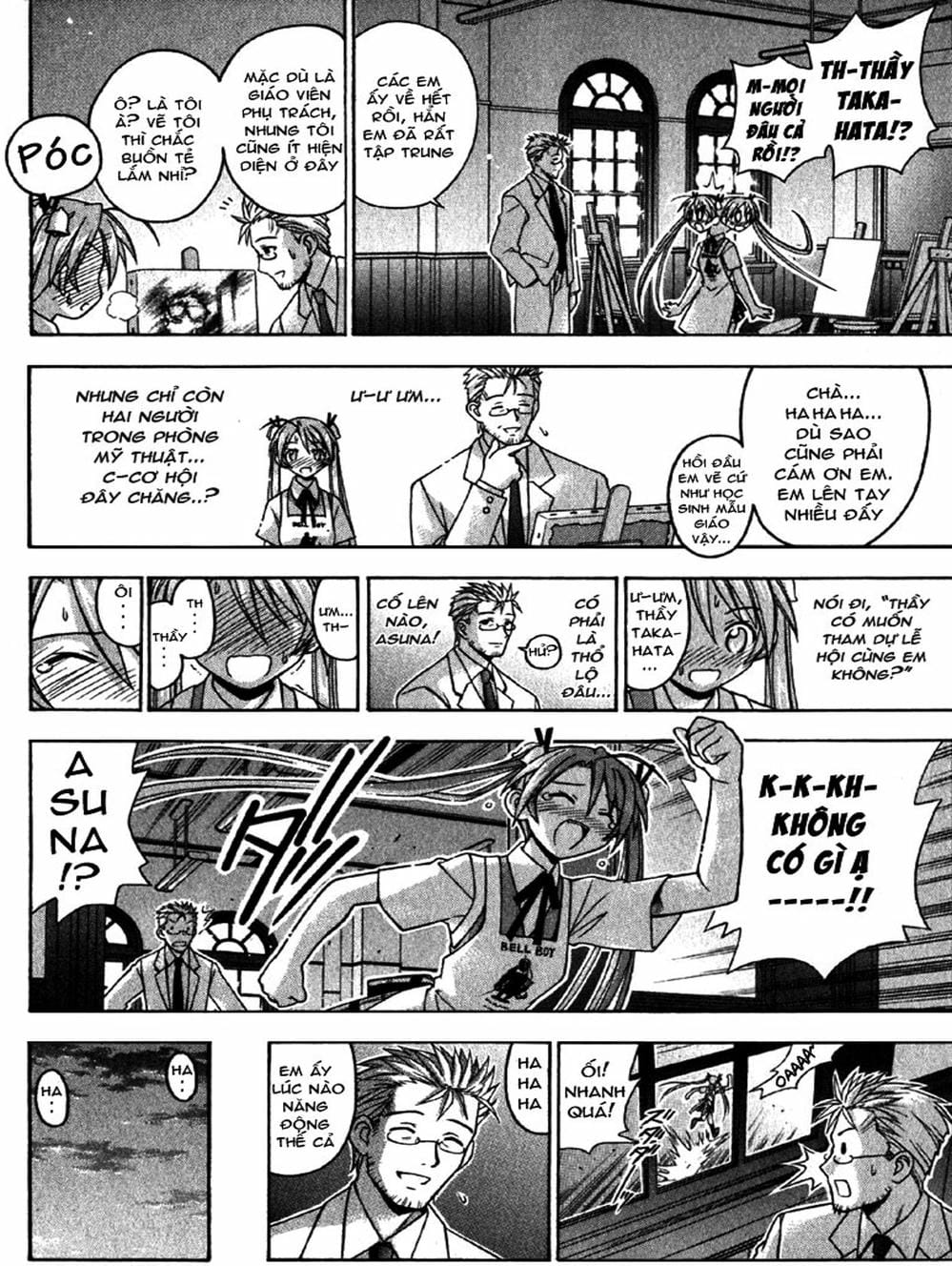 Truyện Tranh Pháp Sư Tí Hon Negima - Mahou Sensei Negima! trang 10