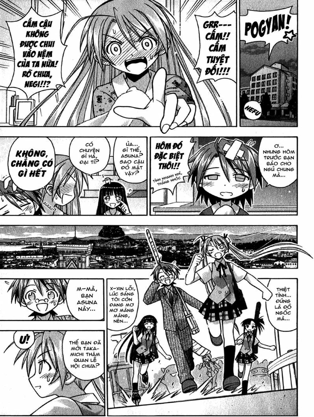 Truyện Tranh Pháp Sư Tí Hon Negima - Mahou Sensei Negima! trang 10