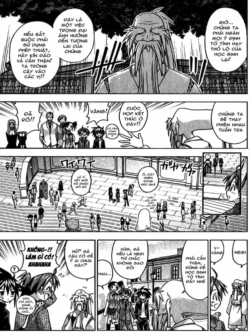 Truyện Tranh Pháp Sư Tí Hon Negima - Mahou Sensei Negima! trang 10