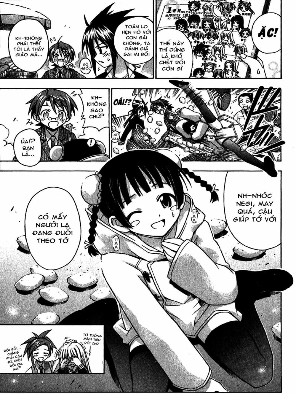 Truyện Tranh Pháp Sư Tí Hon Negima - Mahou Sensei Negima! trang 10