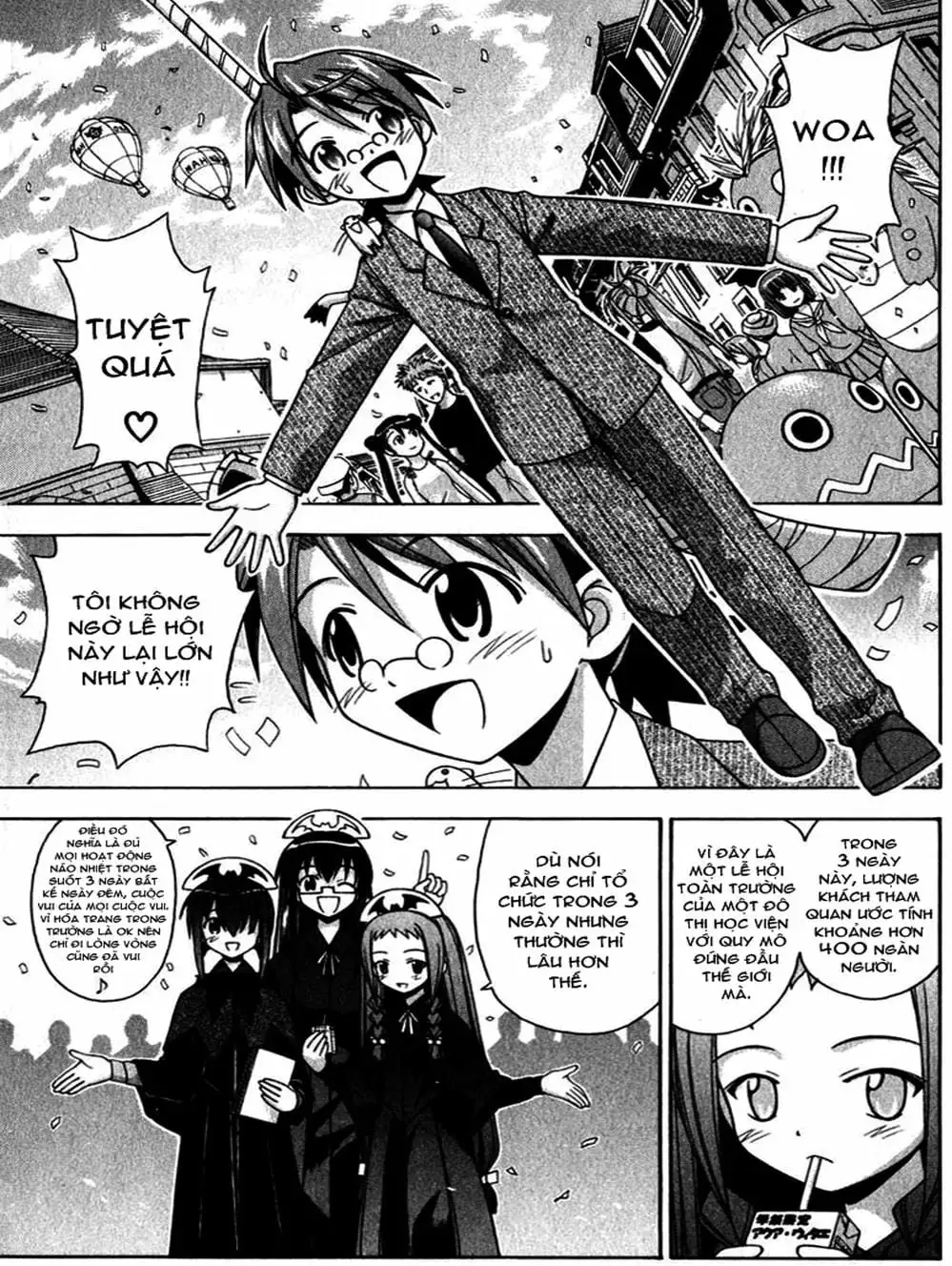 Truyện Tranh Pháp Sư Tí Hon Negima - Mahou Sensei Negima! trang 10