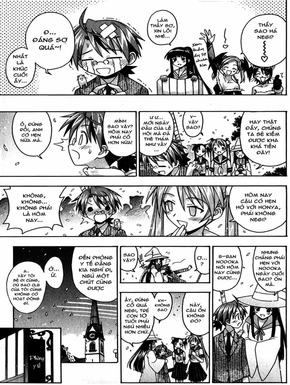 Truyện Tranh Pháp Sư Tí Hon Negima - Mahou Sensei Negima! trang 10
